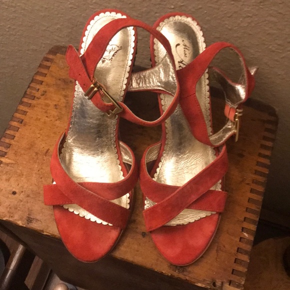 Miss Albright Specialty sequined Heels - Picture 2 of 7